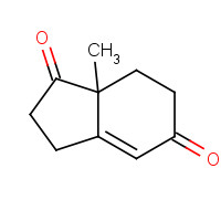 19576-08-0 7A-METHYL-2,3,7,7A-TETRAHYDRO-1H-INDENE-1,5(6H)-DIONE chemical structure