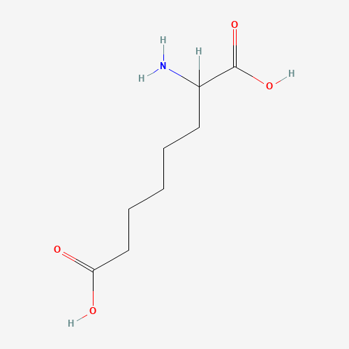 19641-59-9 DL-ALPHA-AMINOSUBERIC ACID chemical structure