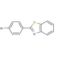 19654-19-4 1-(2-BENZOTHIAZOLYL)-4-BROMOBENZENE chemical structure