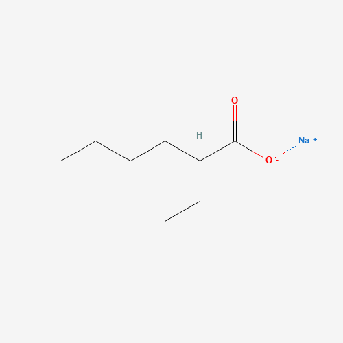 19766-89-3 Sodium 2-ethylhexanoate chemical structure