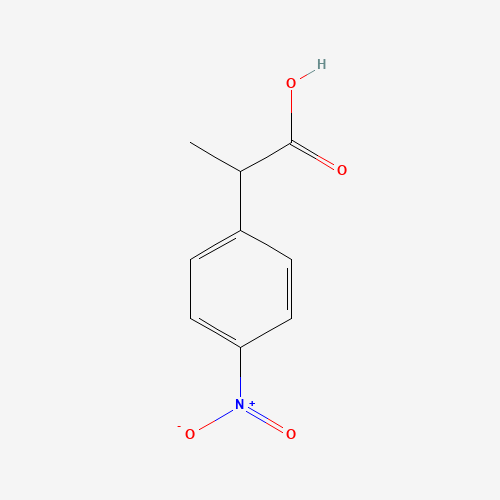 19910-33-9 2-(4-NITROPHENYL)PROPIONIC ACID chemical structure