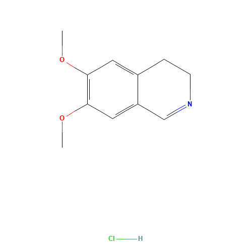 20232-39-7 6,7-Dimethoxy-3,4-dihydroisoquinoline hydrochloride chemical structure