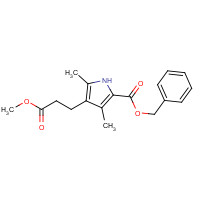 20303-31-5 METHYL 5-(BENZYLOXYCARBONYL)-2,4-DIMETHYL-3-PYRROLEPROPIONATE chemical structure