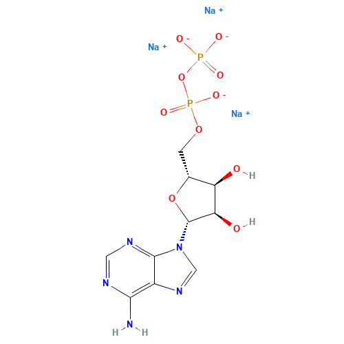20398-34-9 ADENOSINE 5'-DIPHOSPHATE SODIUM SALT chemical structure