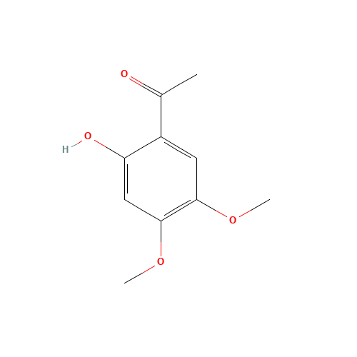 20628-06-2 2'-HYDROXY-4',5'-DIMETHOXYACETOPHENONE chemical structure