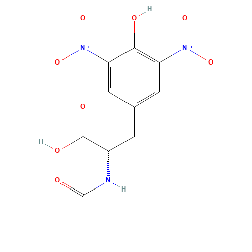 20767-00-4 N-Acetyl-3,5-dinitro-L-tyrosine chemical structure