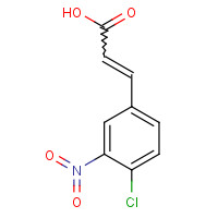20797-48-2 4-Chloro-3-nitrocinnamic acid chemical structure