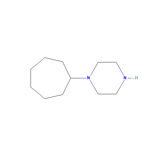 21043-42-5 1-CYCLOHEPTYL-PIPERAZINE chemical structure