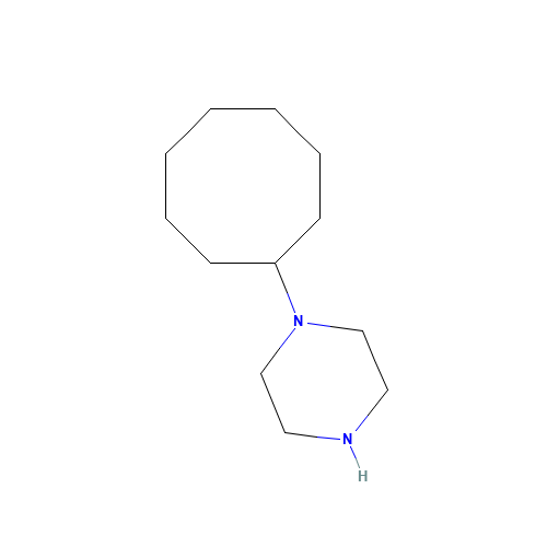 21043-43-6 1-CYCLOOCTYLPIPERAZINE chemical structure