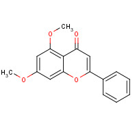 21392-57-4 5,7-DIMETHOXYFLAVONE chemical structure