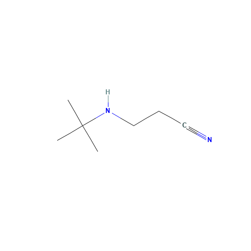 21539-53-7 3-(TERT-BUTYLAMINO)PROPIONITRILE chemical structure