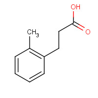22084-89-5 3-(2-METHYLPHENYL)PROPIONIC ACID chemical structure