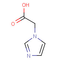 22884-10-2 Imidazol-1-yl-acetic acid chemical structure