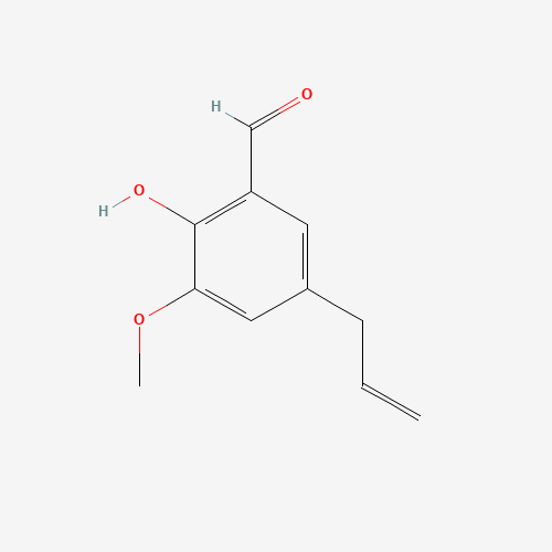22934-51-6 5-ALLYL-2-HYDROXY-3-METHOXYBENZALDEHYDE chemical structure