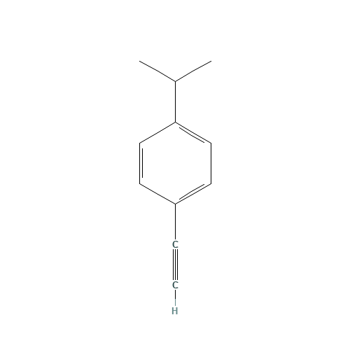 23152-99-0 4'-ISOPROPYLPHENYL ACETYLENE chemical structure