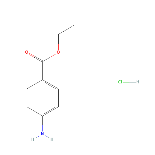23239-88-5 Benzocaine hydrochloride chemical structure