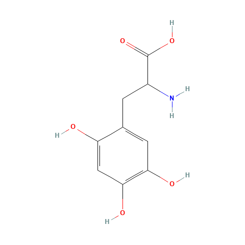 23358-64-7 2,4,5-TRIHYDROXYPHENYLALANINE chemical structure