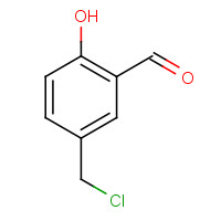 23731-06-8 5-(CHLOROMETHYL)-2-HYDROXYBENZALDEHYDE chemical structure