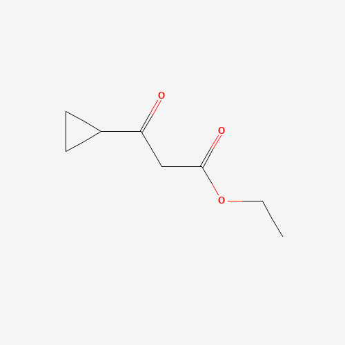 24922-02-9 3-CYCLOPROPYL-3-OXO-PROPIONIC ACID ETHYL ESTER chemical structure