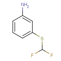 24933-59-3 3-DIFLUOROMETHYLSULFANYL-PHENYLAMINE chemical structure