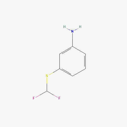 24933-59-3 3-DIFLUOROMETHYLSULFANYL-PHENYLAMINE chemical structure