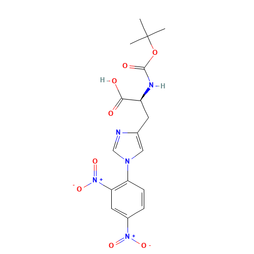25024-53-7 BOC-HIS(DNP)-OH chemical structure