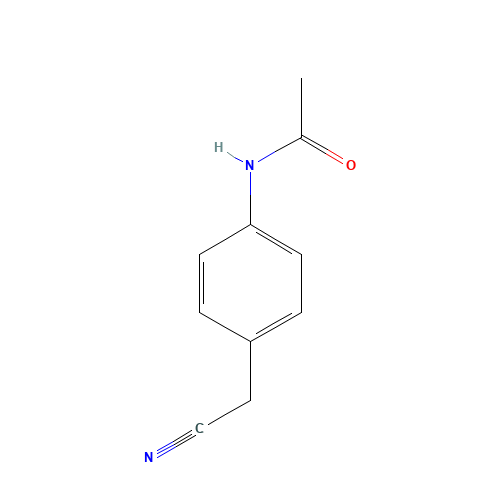 25025-06-3 4-ACETAMIDOPHENYLACETONITRILE chemical structure