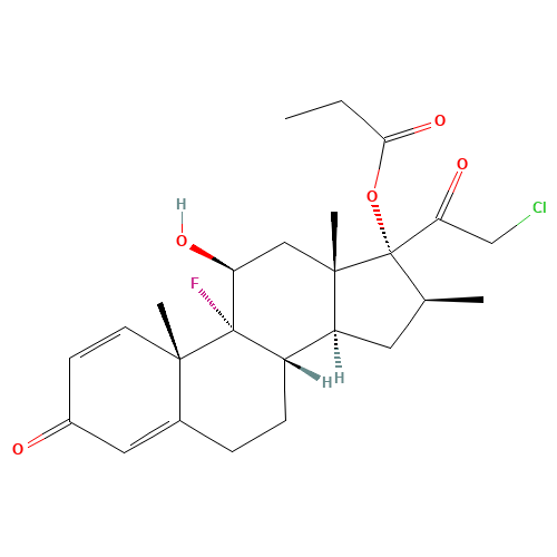 25122-46-7 Clobetasol propionate chemical structure