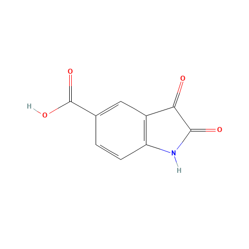25128-32-9 2,3-DIOXOINDOLINE-5-CARBOXYLIC ACID chemical structure