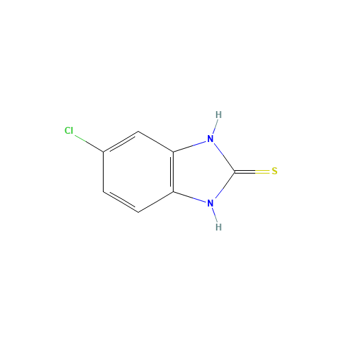 25369-78-2 5-Chloro-2-mercaptobenzimidazole chemical structure