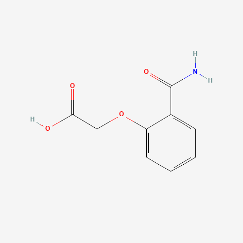 25395-22-6 (2-CARBAMOYLPHENOXY)ACETIC ACID chemical structure