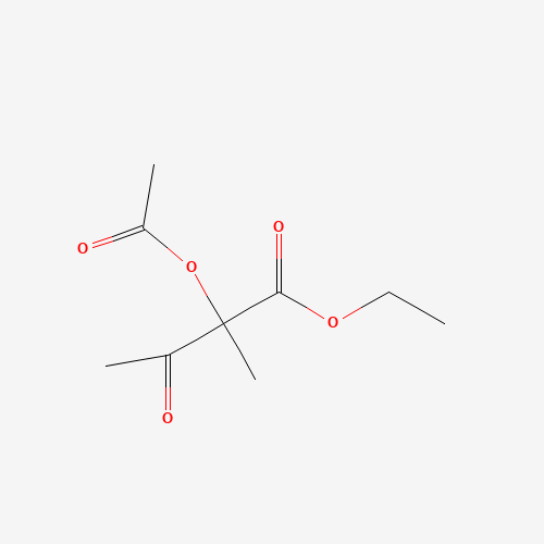 25409-39-6 ETHYL 2-ACETOXY-2-METHYLACETOACETATE chemical structure