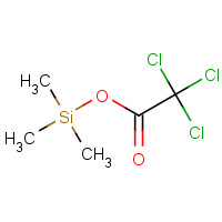 25436-07-1 TRIMETHYLSILYL TRICHLOROACETATE chemical structure