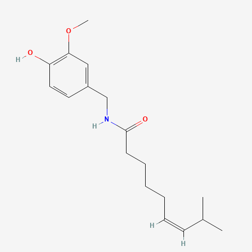 25775-90-0 (Z)-CAPSAICIN chemical structure