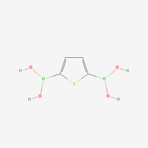 26076-46-0 2,5-THIOPHENEDIBORONIC ACID chemical structure