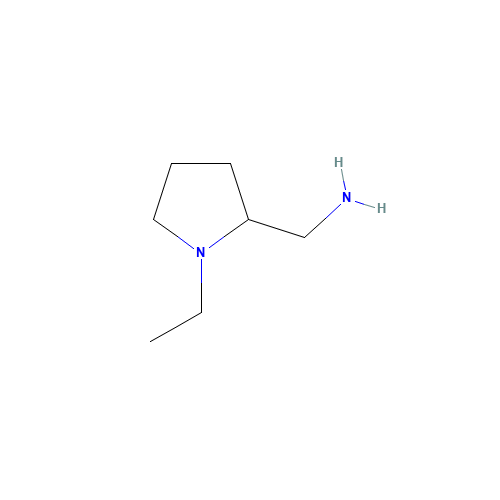 26116-12-1 2-(Aminomethyl)-1-ethylpyrrolidine chemical structure
