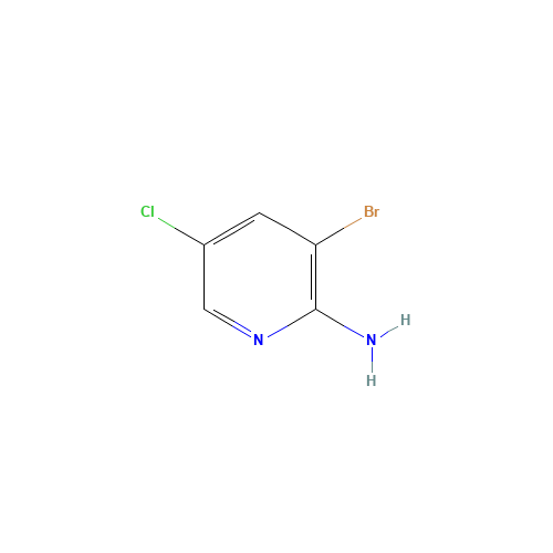 26163-03-1 2-Amino-3-bromo-5-chloropyridine chemical structure