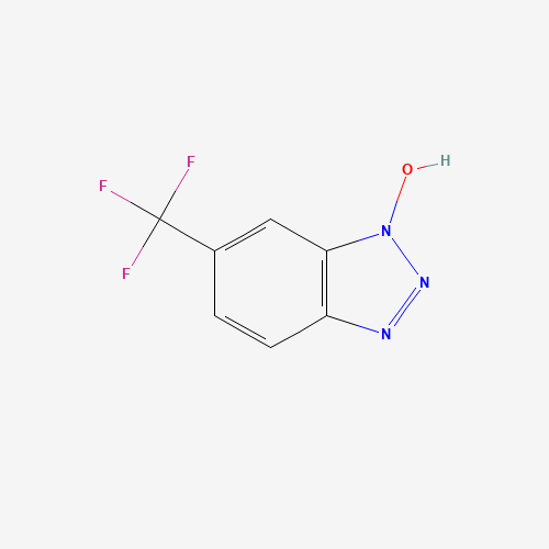 26198-21-0 1-HYDROXY-6-(TRIFLUOROMETHYL)BENZOTRIAZOLE chemical structure