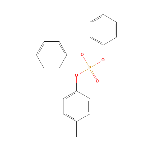 26444-49-5 Cresyl diphenyl phosphate chemical structure