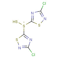 26542-77-8 3-CHLORO-5-[2-(3-CHLORO-1,2,4-THIADIAZOL-5-YL)DISULFANYL]-1,2,4-THIADIAZOLE chemical structure