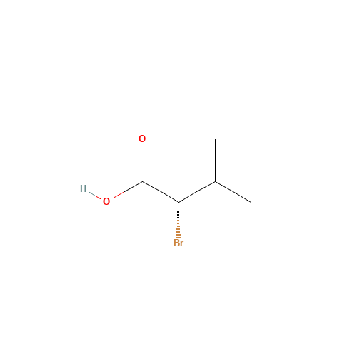 26782-75-2 (S)-(-)-2-Bromo-3-methylbutyric acid chemical structure