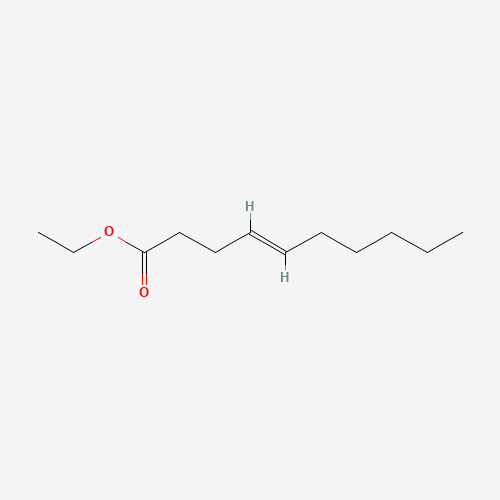 26825-88-7 ETHYL TRANS-4-DECENOATE chemical structure