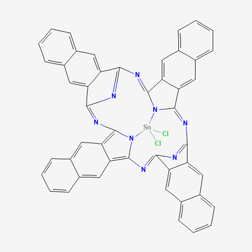 26857-61-4 TIN(IV) 2,3-NAPHTHALOCYANINE DICHLORIDE chemical structure