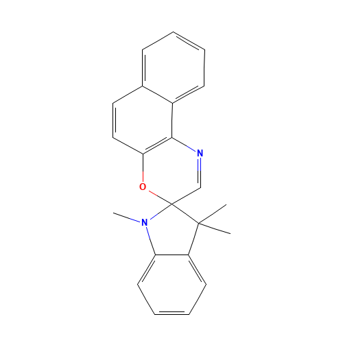 27333-47-7 1,3,3-Trimethylindolinonaphthospirooxazine chemical structure
