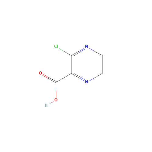 27398-39-6 3-CHLORO-2-PYRAZINE-CARBOXYLIC ACID chemical structure