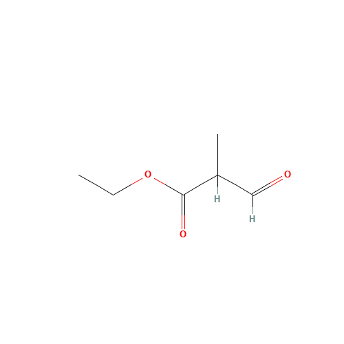 27772-62-9 2-FORMYLPROPIONIC ACID ETHYL ESTER chemical structure