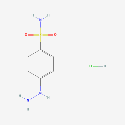 27918-19-0 4-Sulfonamide-phenylhydrazine hydrochloride chemical structure