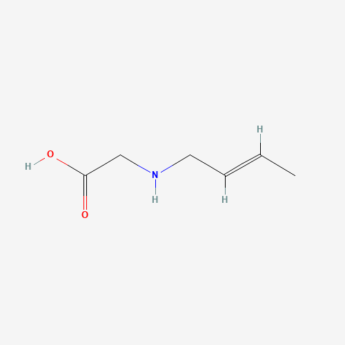 28024-56-8 CROTYL GLYCINE chemical structure