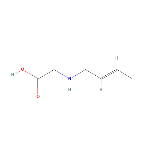 28024-56-8 CROTYL GLYCINE chemical structure