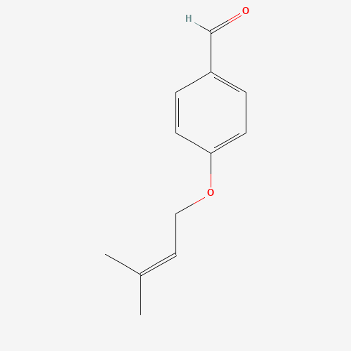28090-12-2 4'-(3-Methyl-2-butyenyloxy)benzaldehyde chemical structure